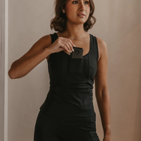 Mude Tank - Black