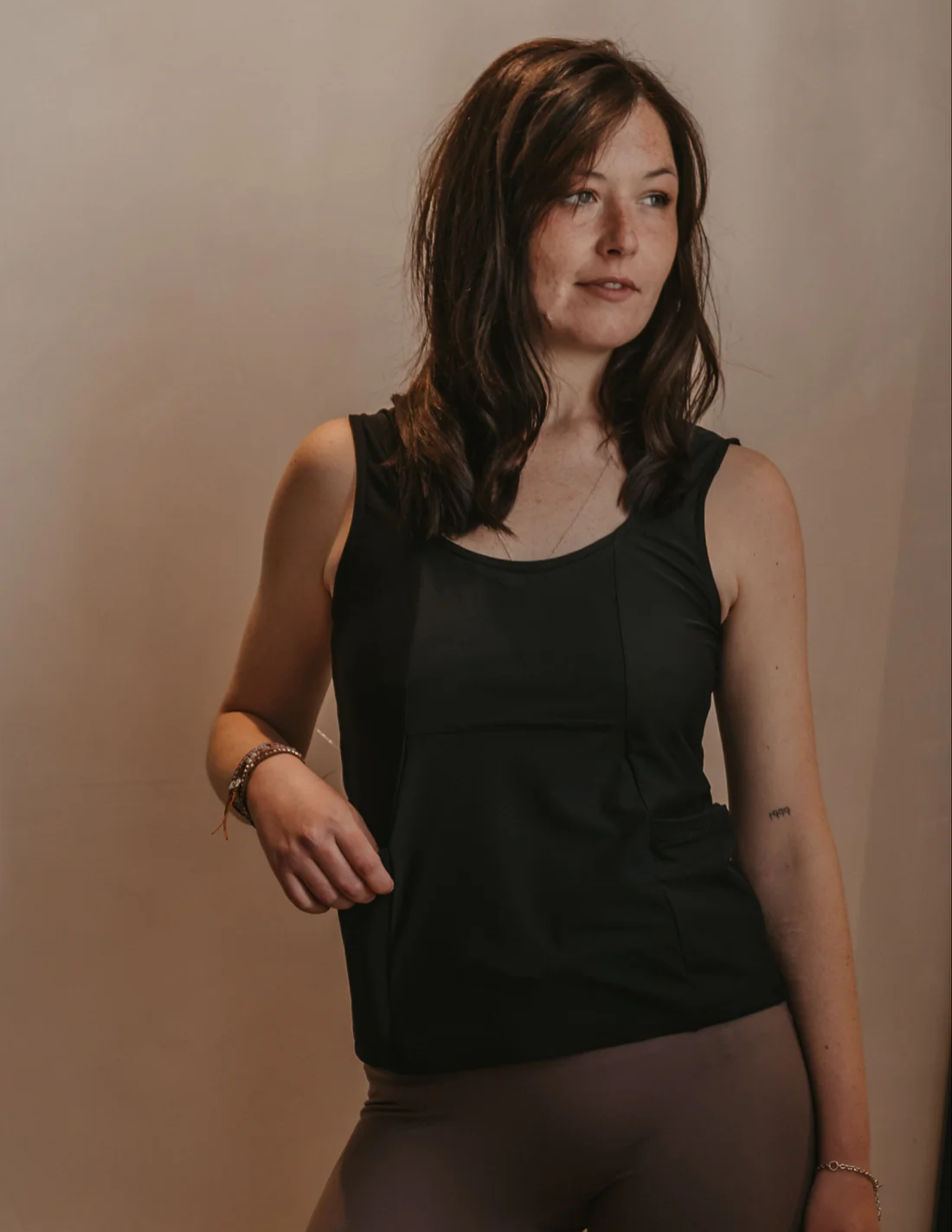 Mude Tank - Black