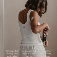 Mude Tank - White