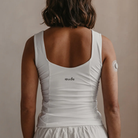 Mude Tank - White